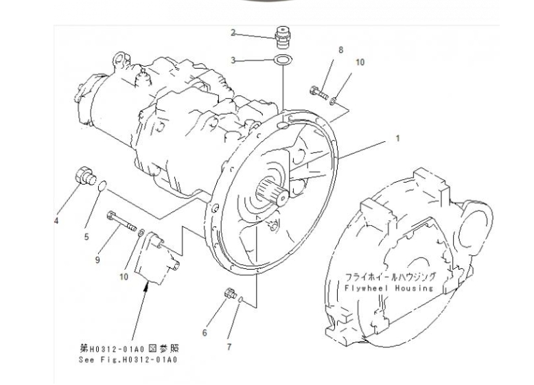 pc200-6 hydraulic pump