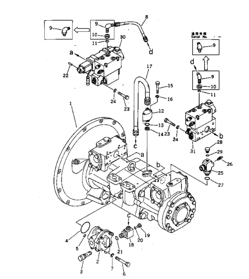 Hydraulic Main Pumps